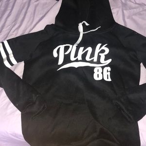 Pink hoodie
